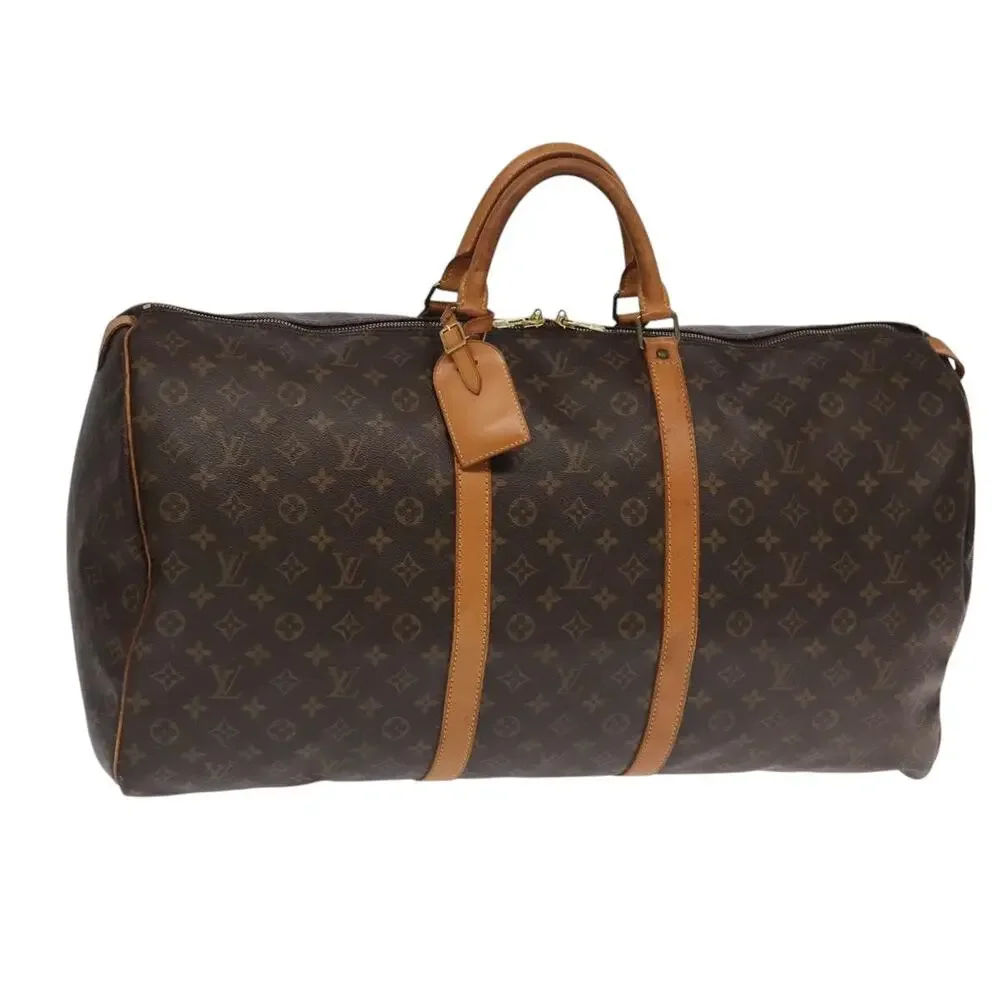 LOUIS VUITTON Monogram Keepall 60 Boston Bag M41422